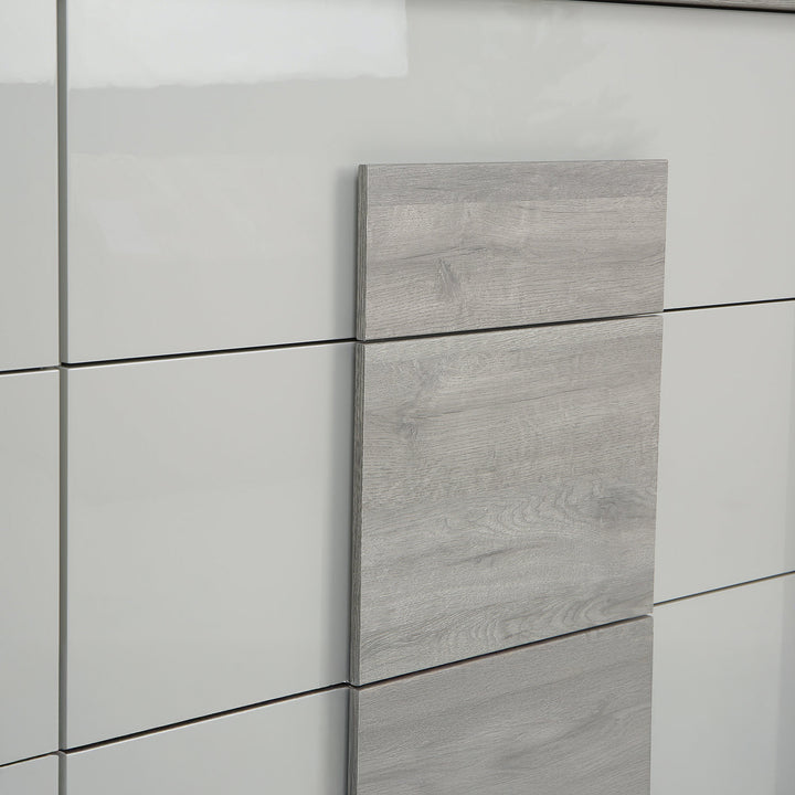 LIA Silver Ash Dresser - Fabelli Italia