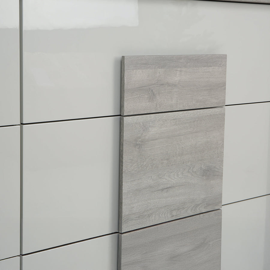 LIA Silver Ash Dresser - Fabelli Italia