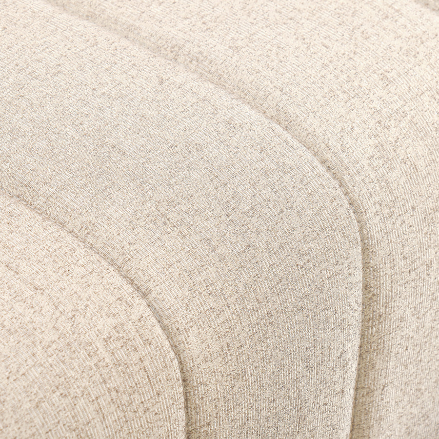 LISBON Opal Gold Fabric Sofa - Michael Amini