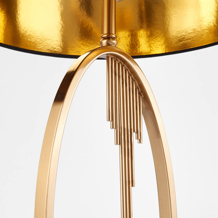AURELINE Grey & Gold Table Lamp
