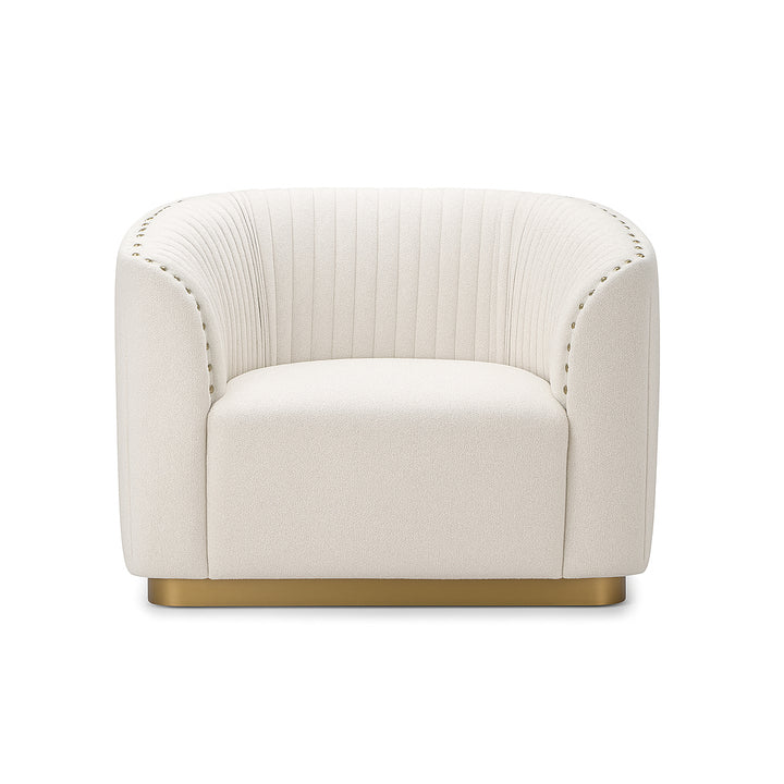 PRESTON Nailhead 1 Seater Sofa