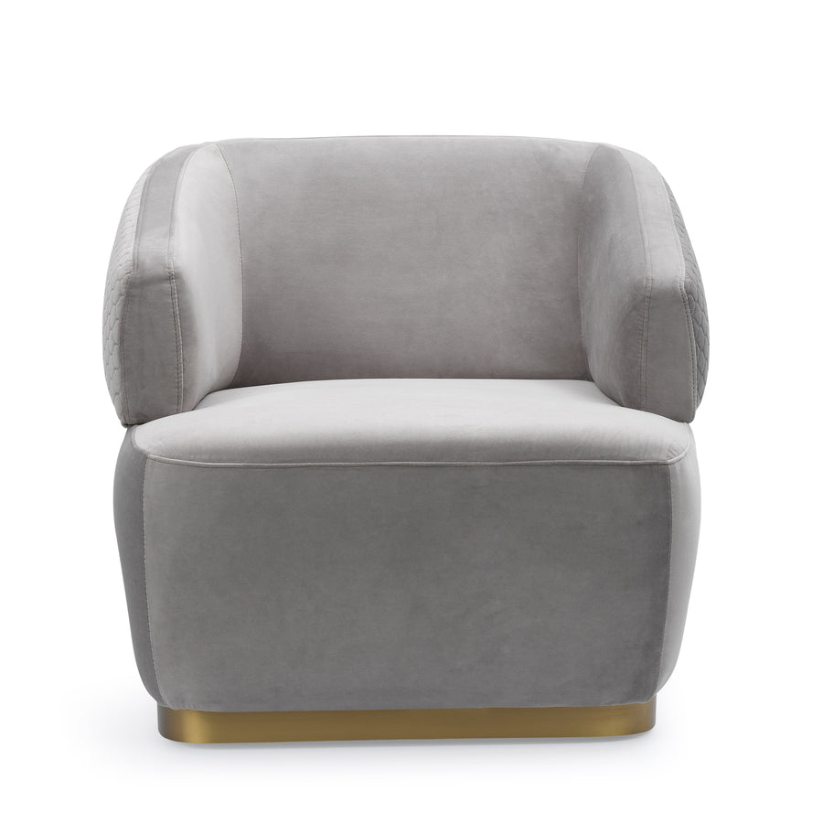 ELLEN Velvet Accent Chair