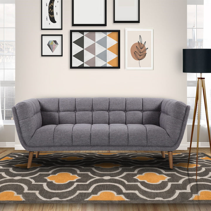 BEATRICE Fabric Three Seater Sofa