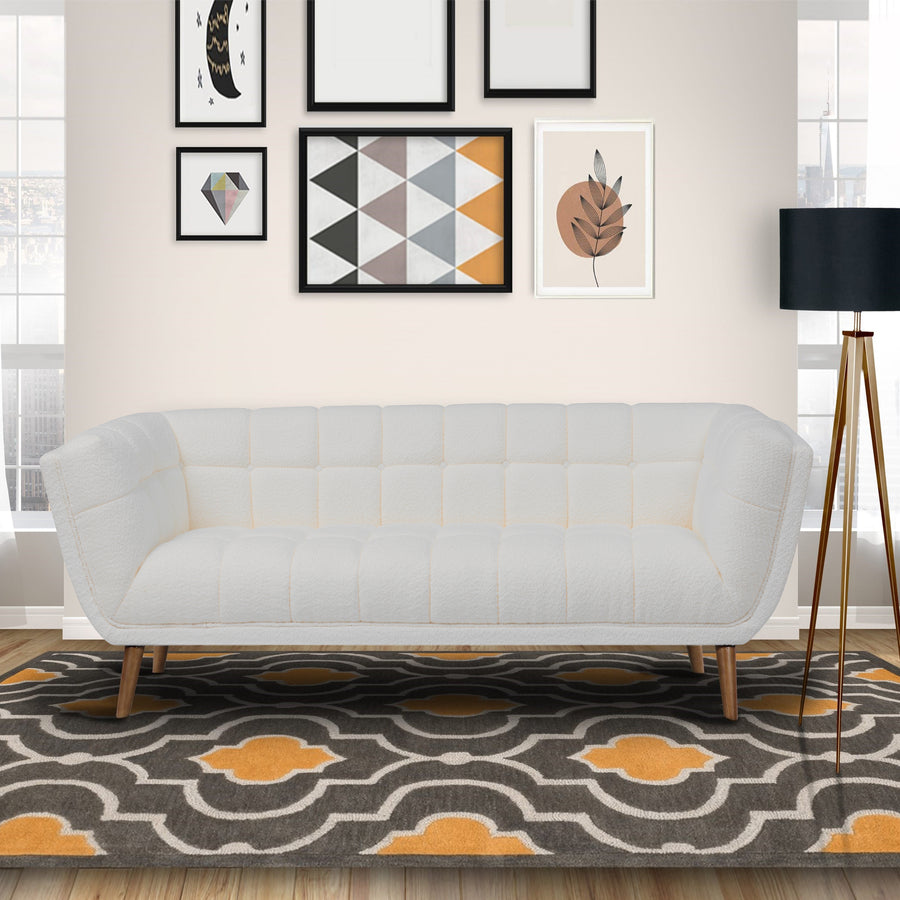 BEATRICE Fabric Three Seater Sofa