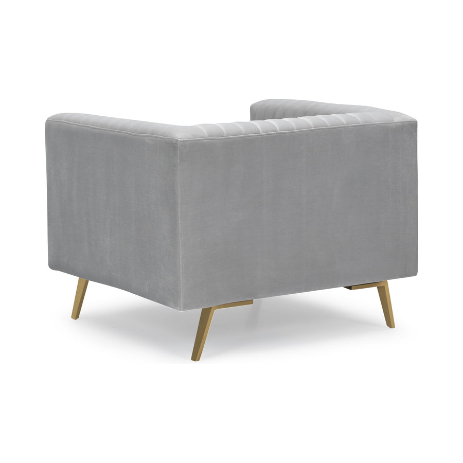 LUMENS Velvet Accent Chair