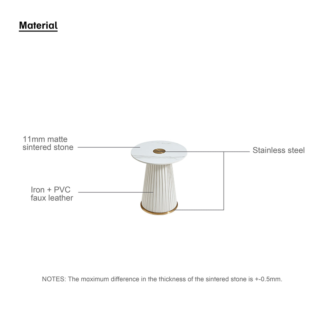 PALLAS Sintered Stone Side Table