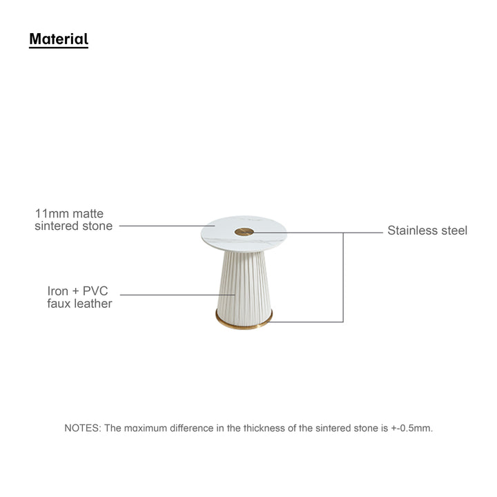 PALLAS Sintered Stone Side Table