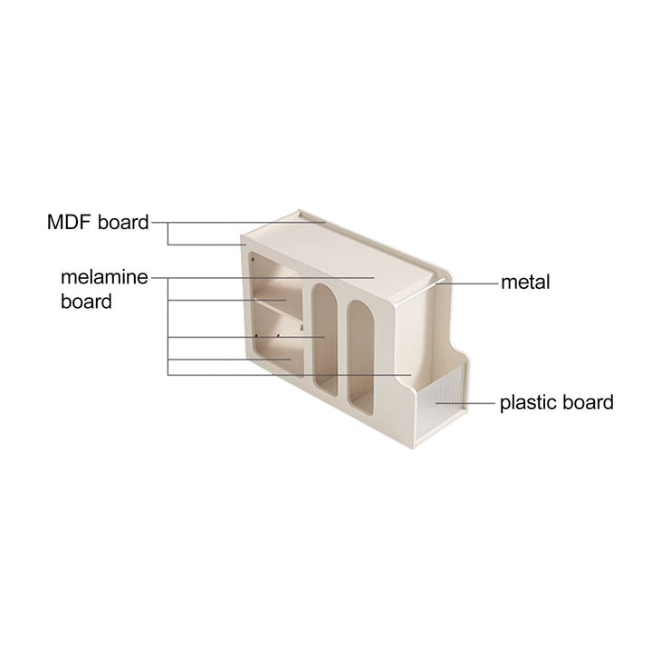 MEISIE Movable Organizer Side Table