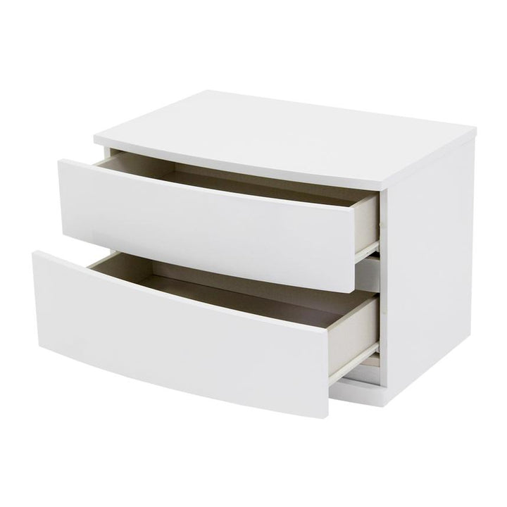 ANGELA White Nightstand