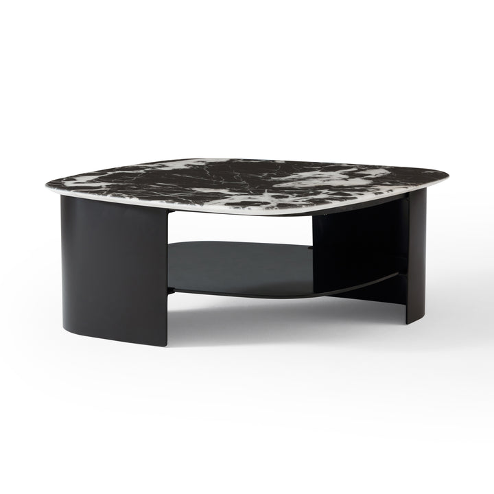 EIRA Snowfall on Obsidian Stone Table