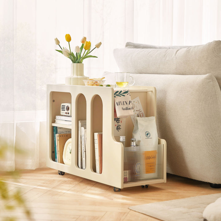 MEISIE Movable Organizer Side Table