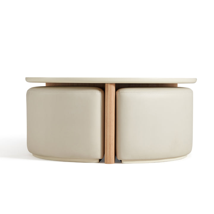 LOYAL Wooden Compact, Three Seater Coffee Table
