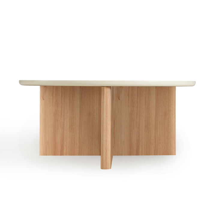 LOYAL Wooden Compact, Three Seater Coffee Table