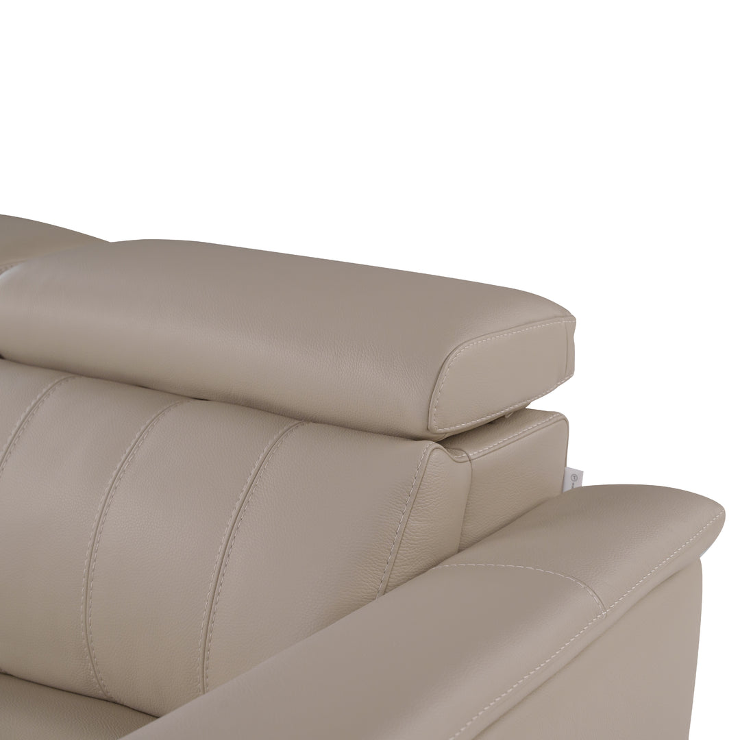 BISMARK Leather Sectional Sofa