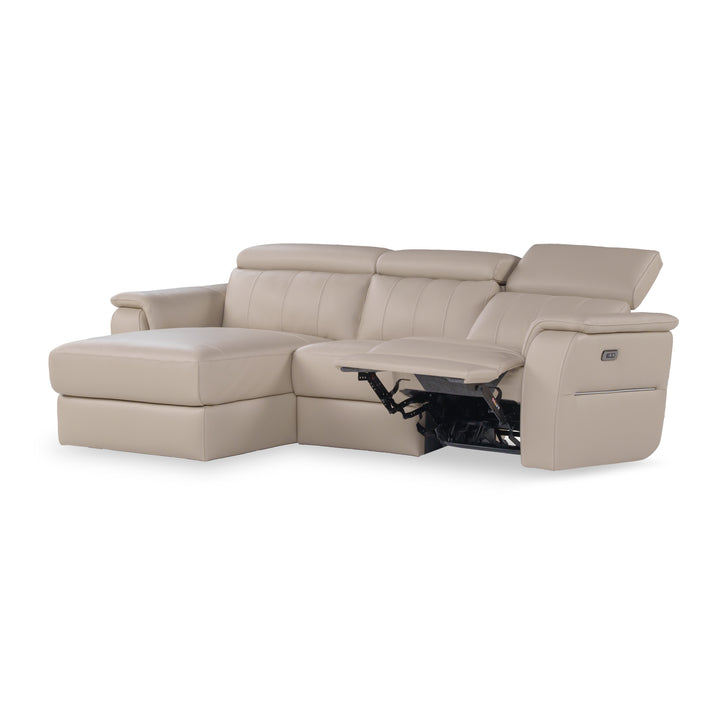 BISMARK Leather Sectional Sofa