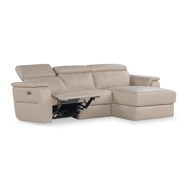BISMARK Leather Sectional Sofa