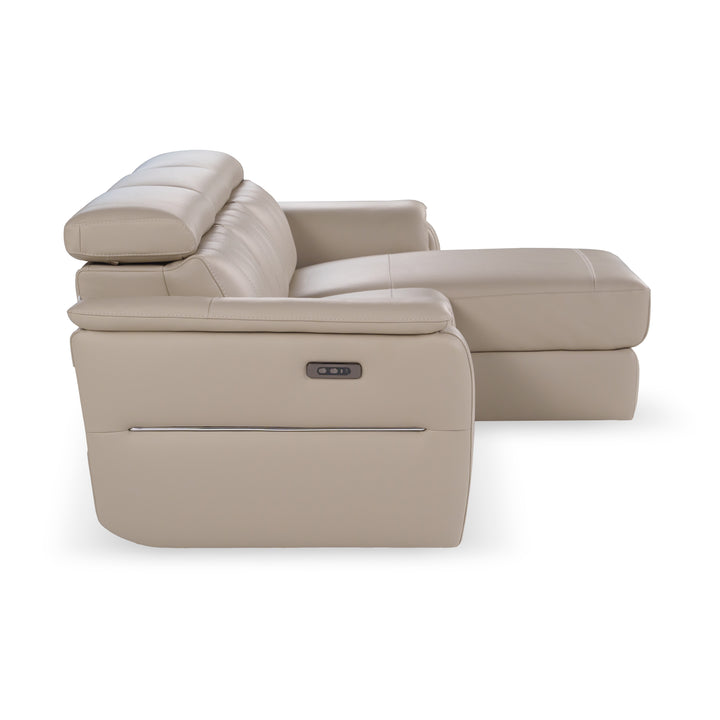 BISMARK Leather Sectional Sofa