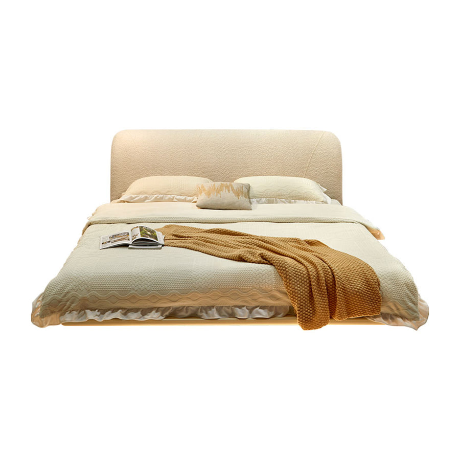LYAM Minimal, Cream White Bed