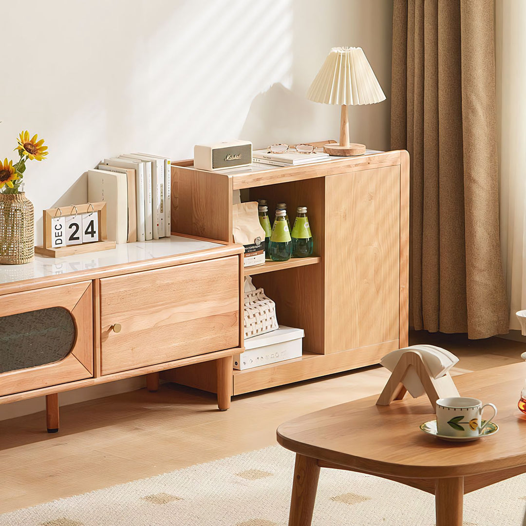 SYLVIA Compact Wooden Side Table