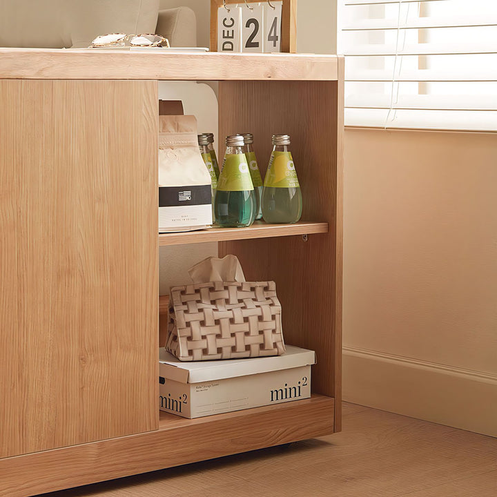 SYLVIA Compact Wooden Side Table