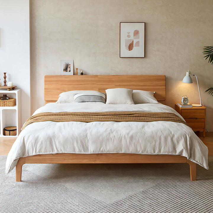LISANDRO Wooden Frame Bed