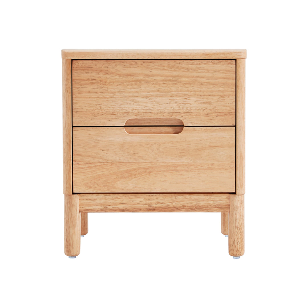 LISANDRO Minimal, Solid Wooden Nightstand