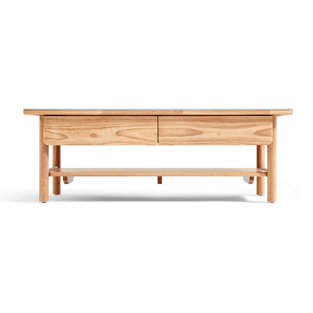 LAYLA Wooden And Ceramic Coffee Table