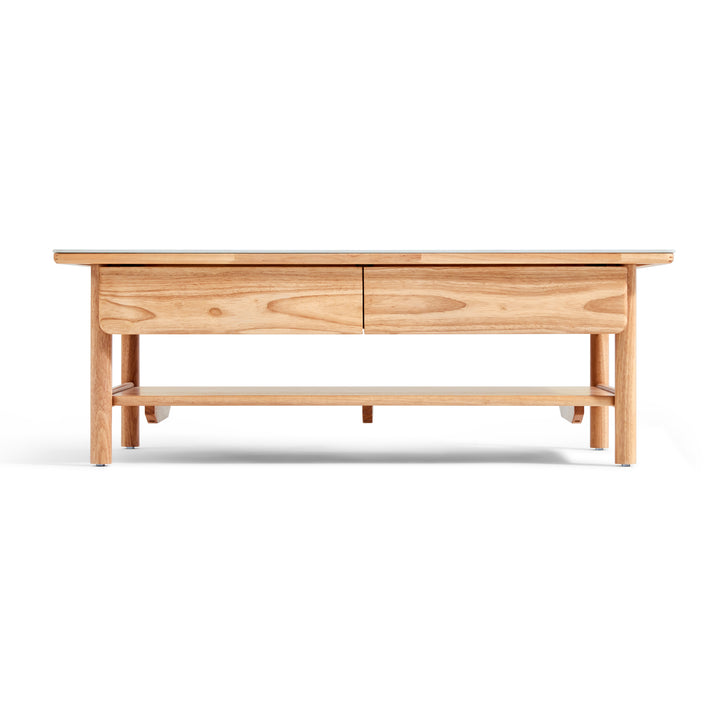 LAYLA Wooden And Ceramic Coffee Table