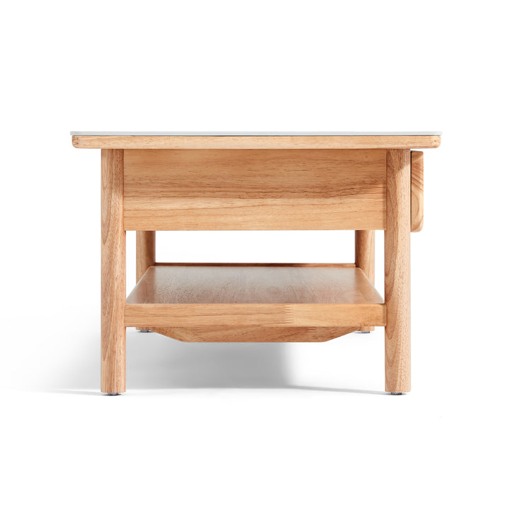 LAYLA Wooden And Ceramic Coffee Table