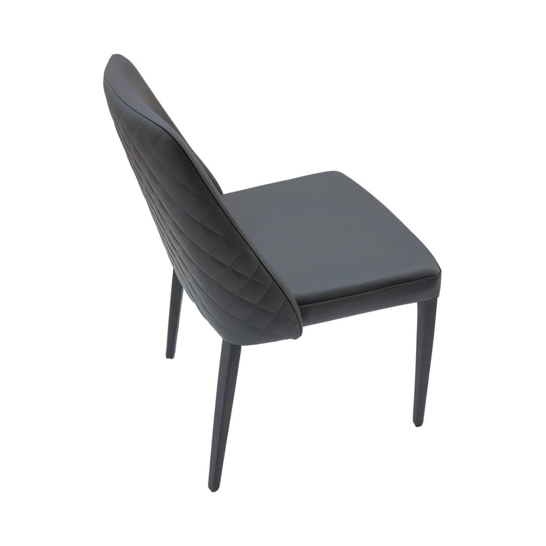 POLLY Full Leather Dining Chair - Bellini