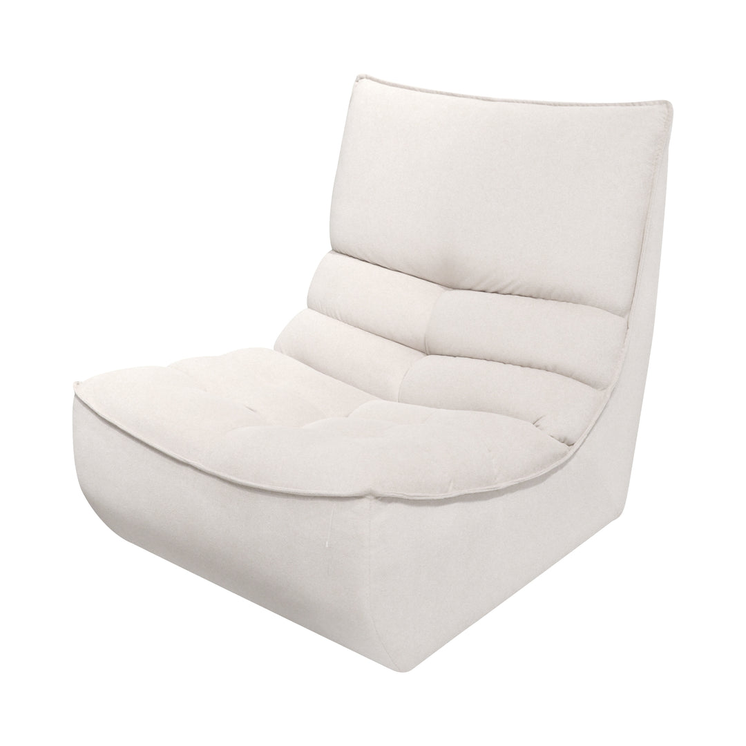 ZIP Fabric Togo Accent Chair – Calia Italia Bianco