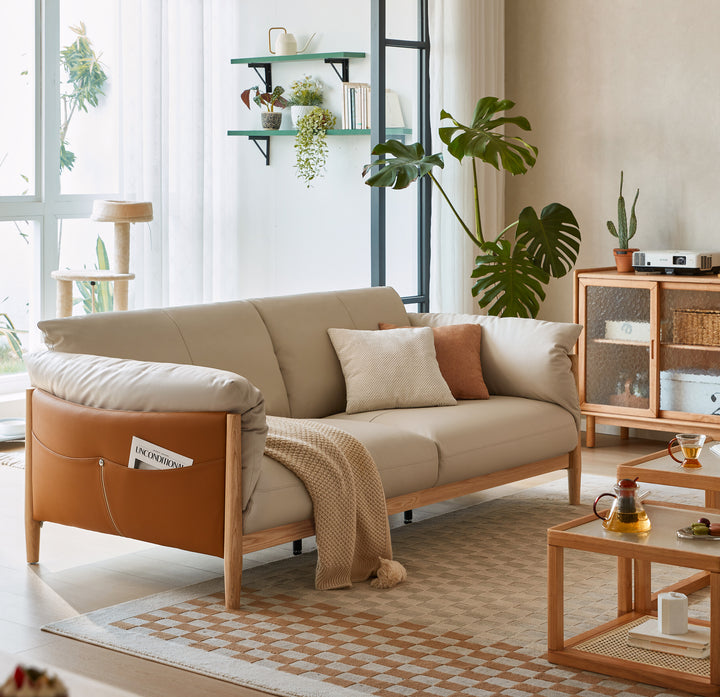 REGAL Leather Sofa