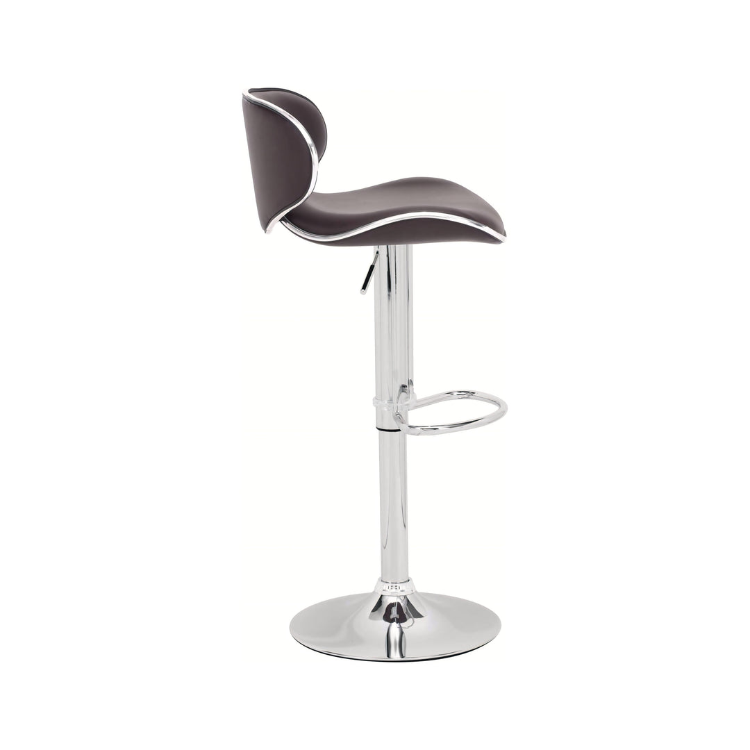 PRAHA Leather Bar Stool