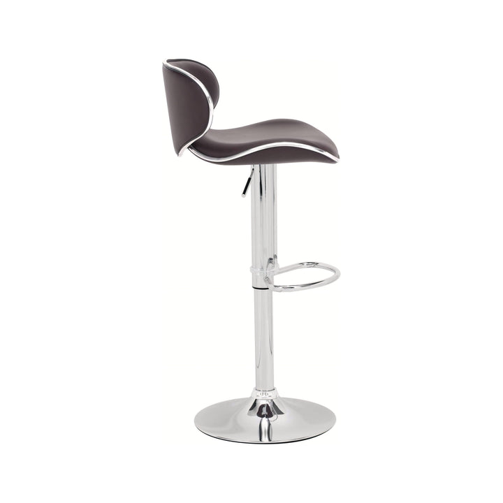 PRAHA Leather Bar Stool