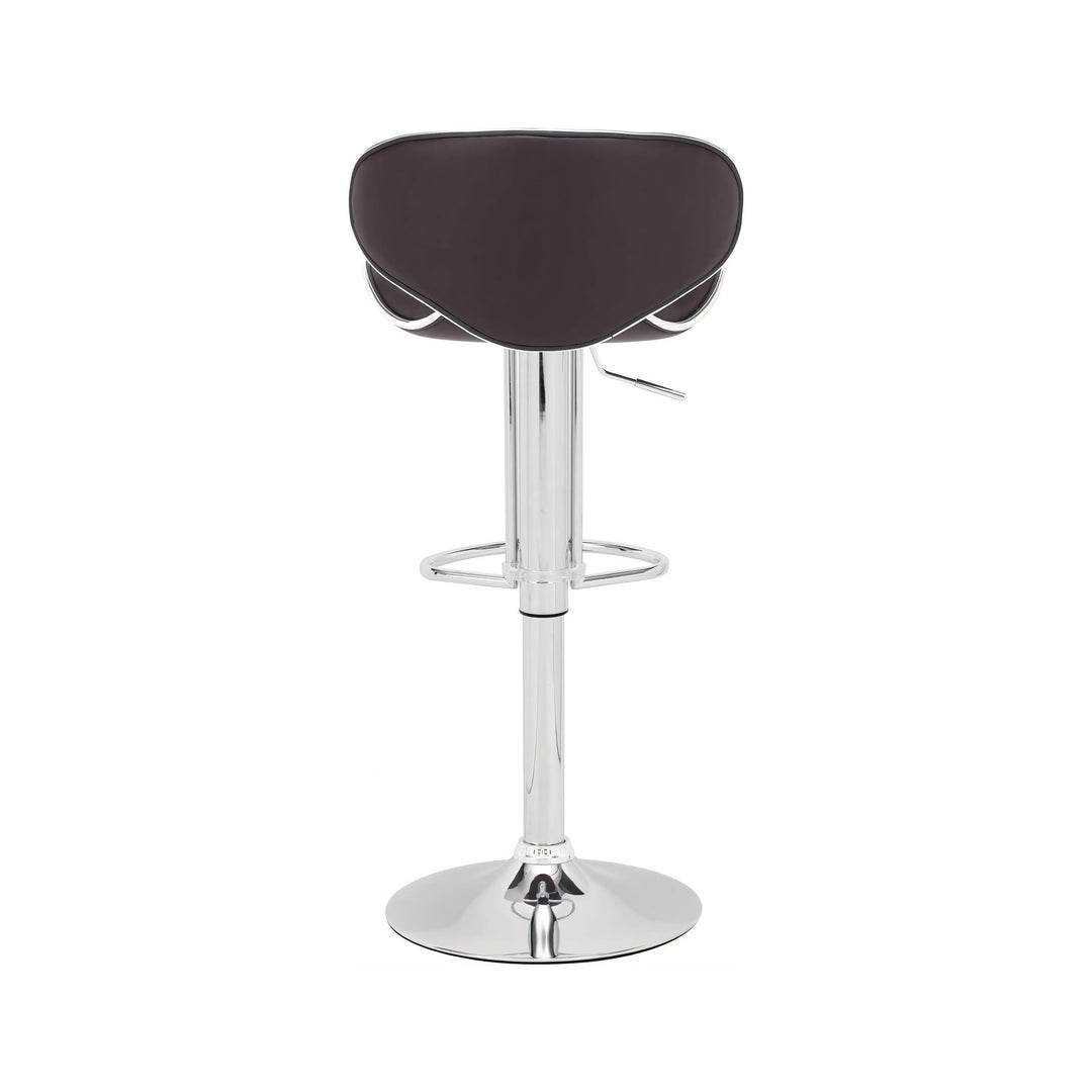 PRAHA Leather Bar Stool
