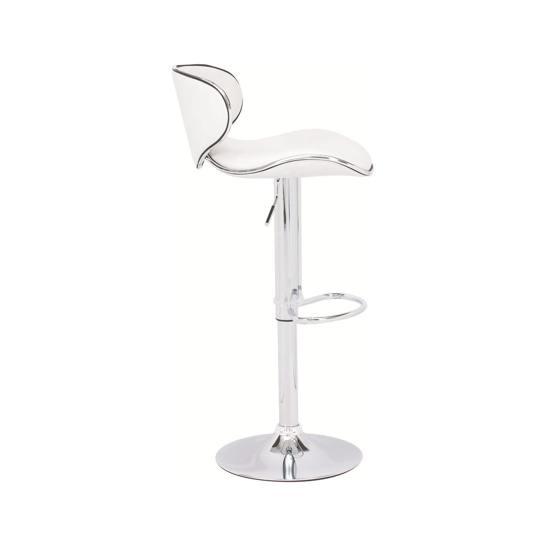 PRAHA Leather Bar Stool