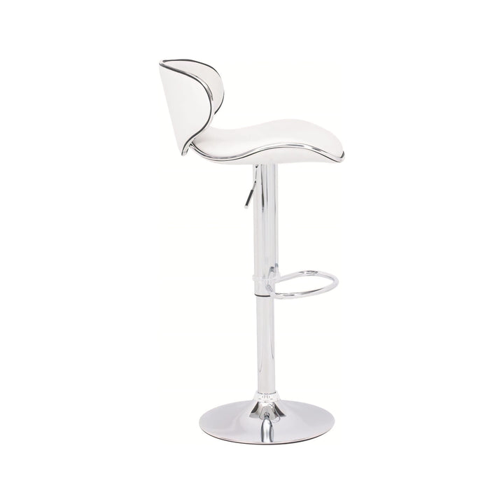 PRAHA Leather Bar Stool
