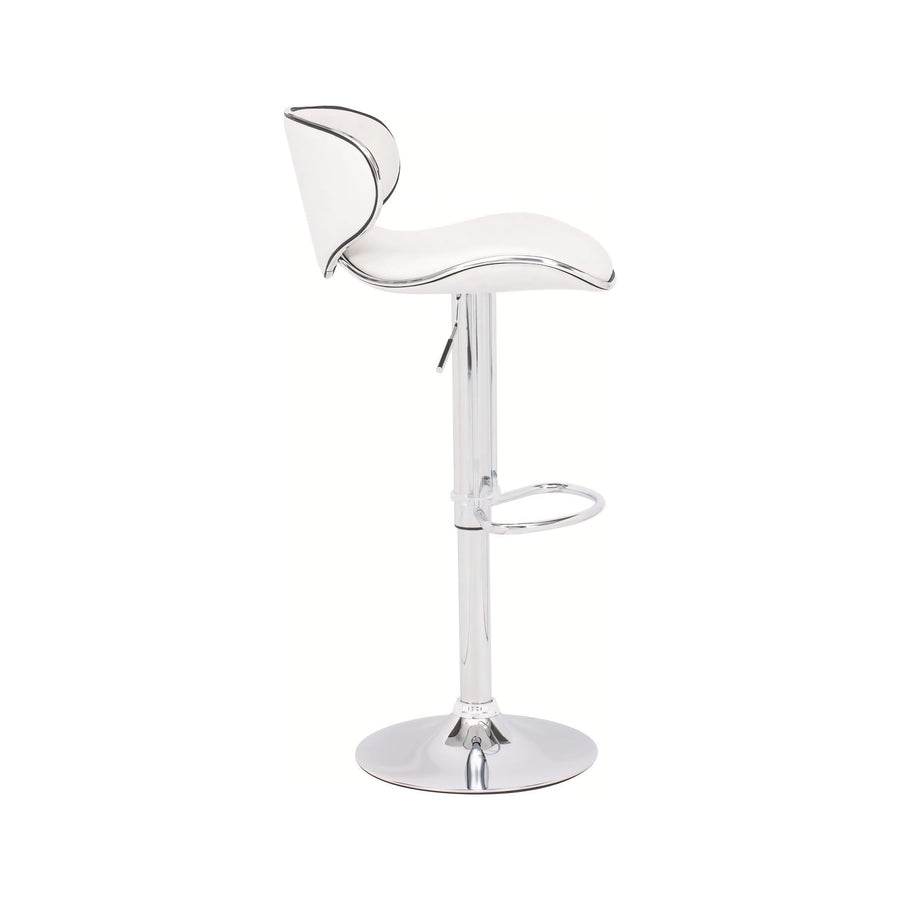 PRAHA Leather Bar Stool