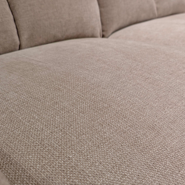 SERAPHINE Modern Beige Fabric Power Motion Sectional Sofa