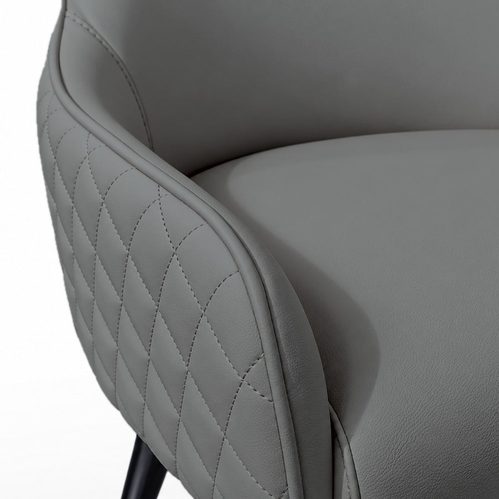 BRENT Diamond Stitch Dining Chair