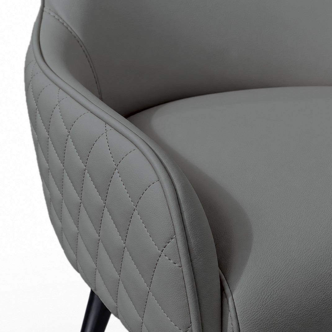 BRENT Diamond Stitch Dining Chair