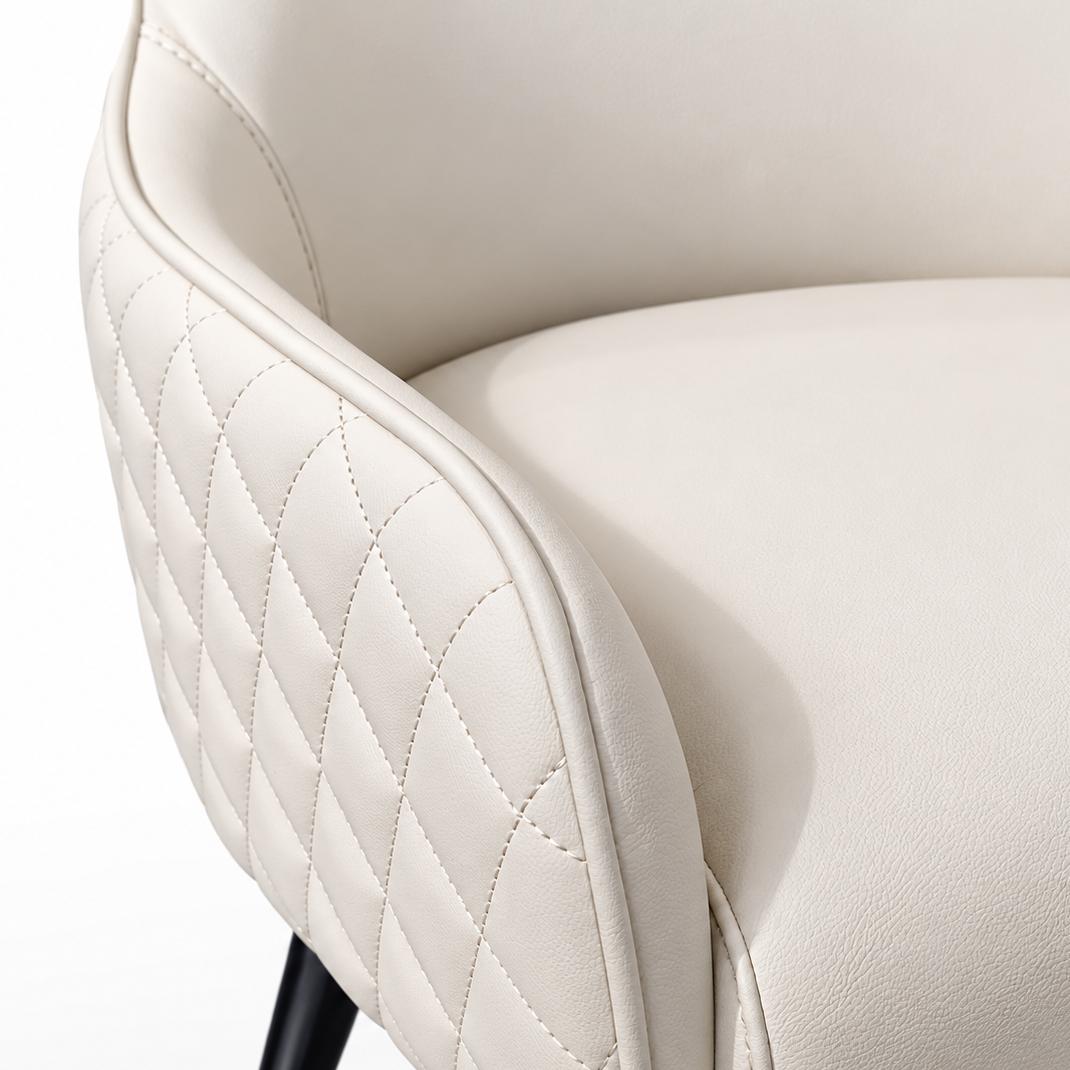 BRENT Diamond Stitch Dining Chair