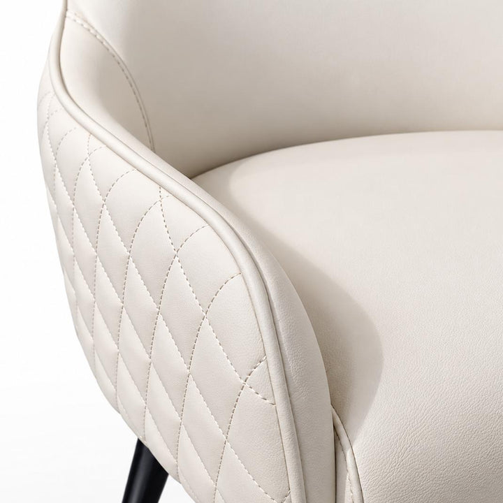 BRENT Diamond Stitch Dining Chair