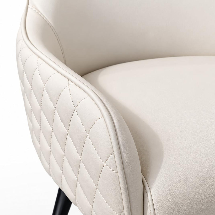 BRENT Diamond Stitch Dining Chair