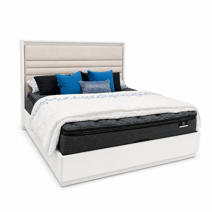 ENZO LED Lift-Up Storage Bed