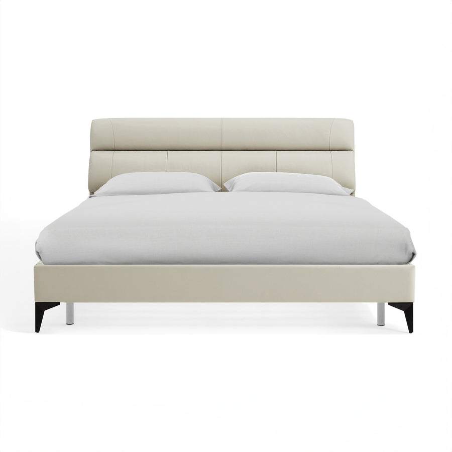 ISSAC Top-Grain Leather Bed