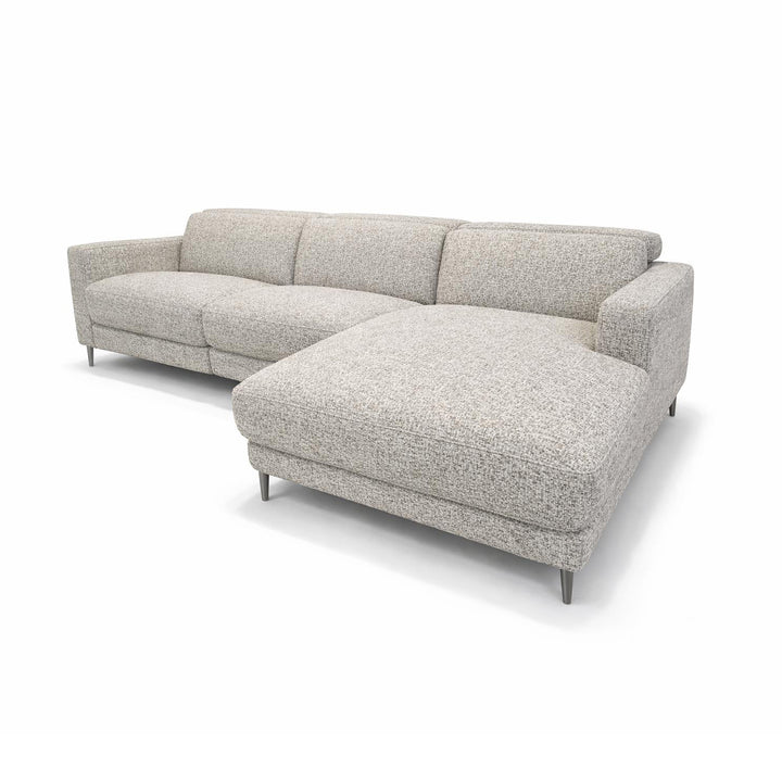 DOVER Power Motion Reclining Sectional Fabric Sofa