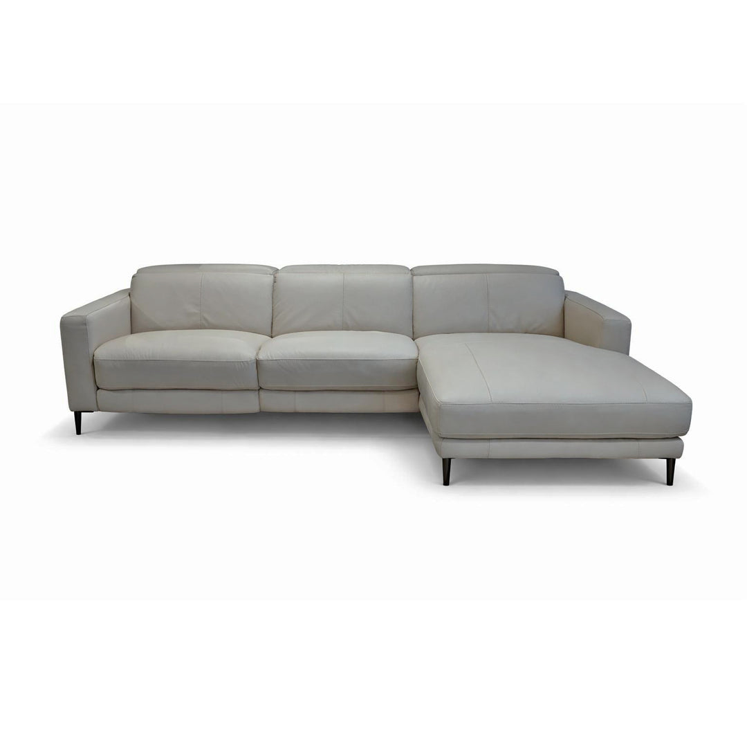 DOVER Power Motion Reclining Sectional Leather Sofa