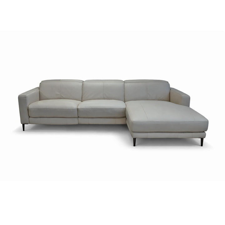 DOVER Power Motion Reclining Sectional Leather Sofa