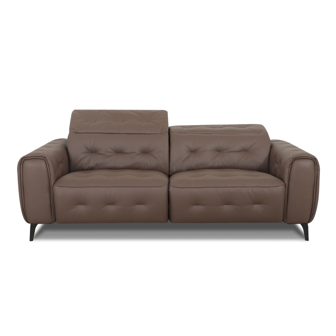 ROWAN Contemporary 2.5-Seater Leather Recliner Sofa